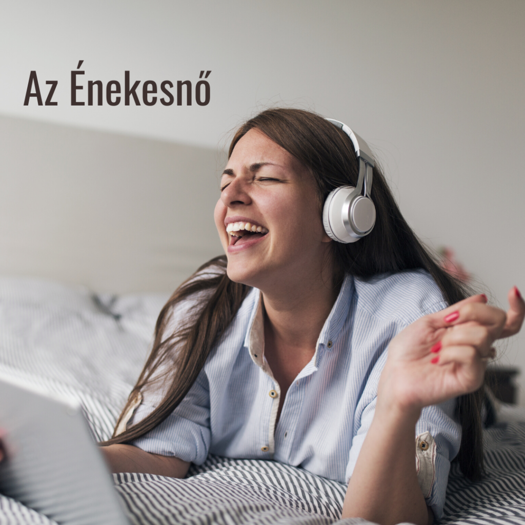 az énekesnő